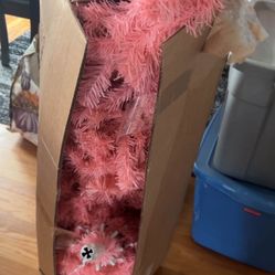 6ft pink christmas tree