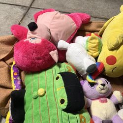 Stuffed Animal Lot - Mostly Large $1 Each Large 