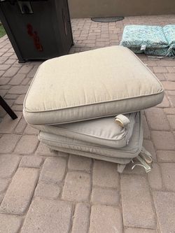 5 patio cushions