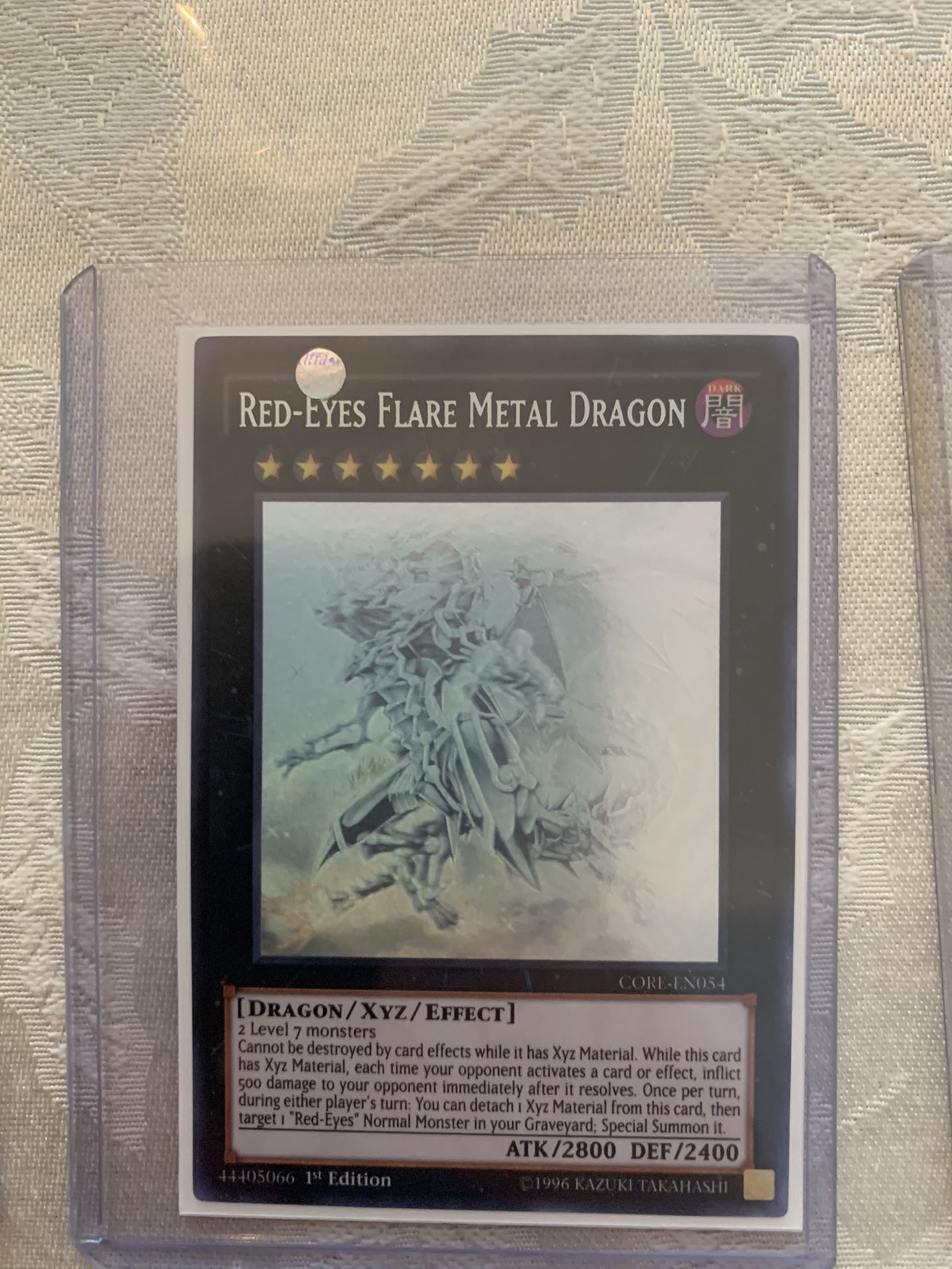 Red-Eyes Flare Metal Dragon Ghost Rare 1st Edition