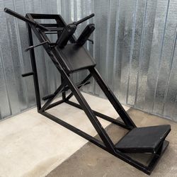 Hack Squat Old School Bodybuilding Muscle MassTraining Weightlifting Workout Gym Fitness Strength Conditioning Power Explosiveness Leg Day