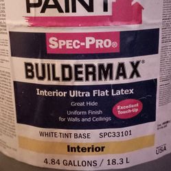 Spec-Pro Buildermax Interior White 5 Gallon