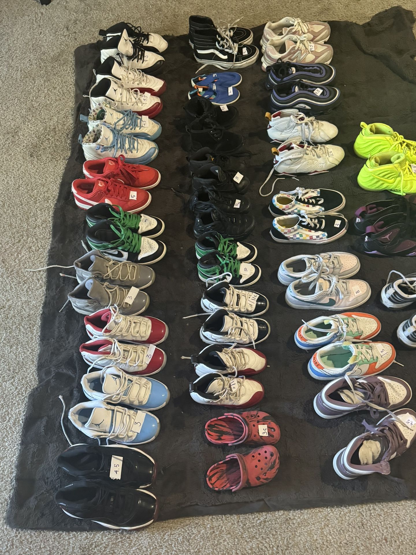 9c- 4.5 Jordans, Nike, Uggs Selling Individually