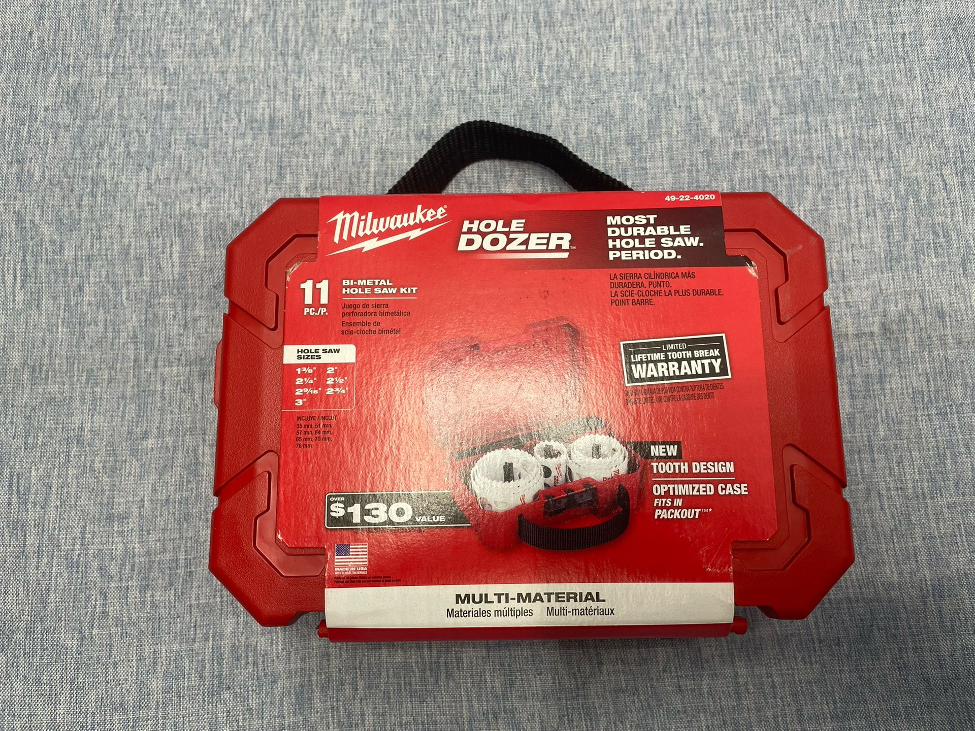 Milwaukee Hole Dozer General Purpose Bi-Metal Hole Saw Set