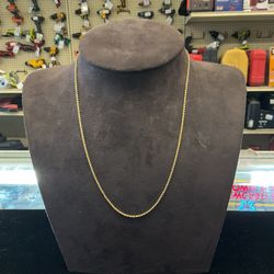 14KT Thin Rope Chain I-2061