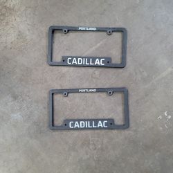 Cadillac  License Plate Frames