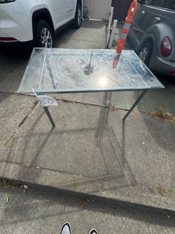 Glass Table For Free
