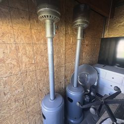 Heaters Out Doors $65 Each ! Tops Are Bent A Little But They Work Great ! 