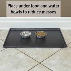 MidWest Homes for Pets Replacement Pan for 48' Long MidWest Dog Crate, Black, 47.3"L x 29.4"W x 1"H