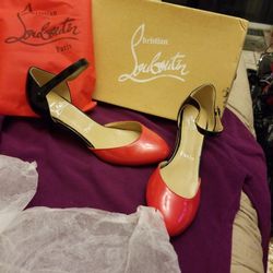 Christian LouBoutin low hills 