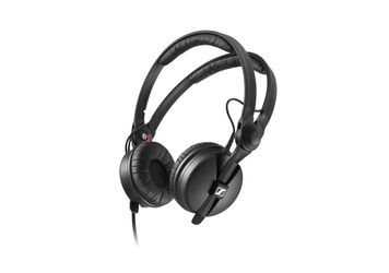 Sennheiser HD 25 Closed Back On-Ear Studio Headphones - Black