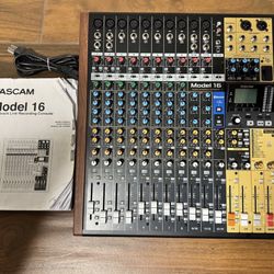 TASCAM MODEL 16  RECORD INTERFACE MIXER