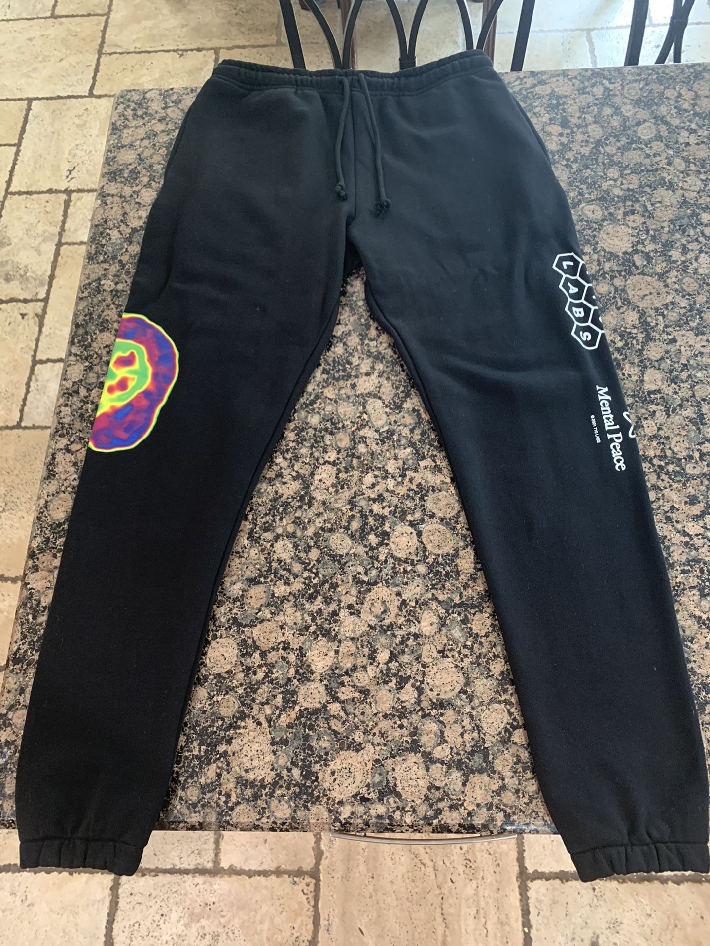 710 Labs Sweatpants Mental Peace Rare Merch Clothing
