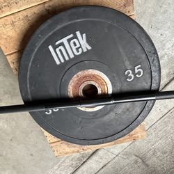 35 Pound Weight +bar