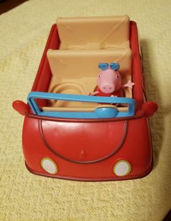 Pepa pig car (talk)... $10