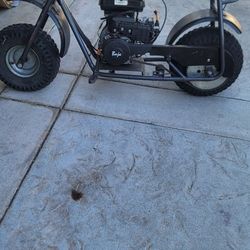 Baja Mini Bike  And  12' Skar Subwoofer Speaker 
