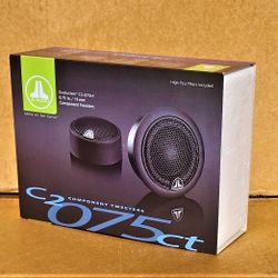 JL Audio Evolution C2-Series Car Speakers 3/4" Silk Dome Tweeters 125 Watts C2-075CT 🚨 Payment Options Available 🚨 No Credit Needed 🚨 