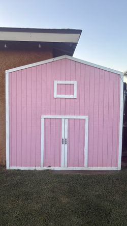 Pink barn wooden backdrop