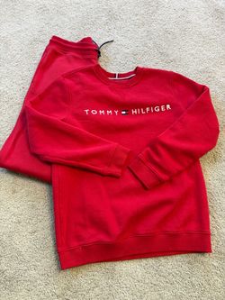 Tommy Hilfiger Red Sweatsuit Set