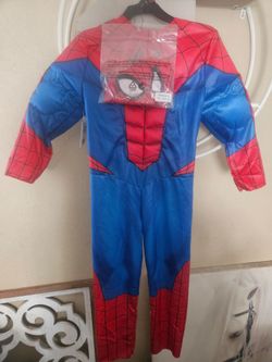 Spider-Man Kids Muscle Costume with Mask