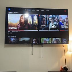 55 Inch Smart Tv With Remote 