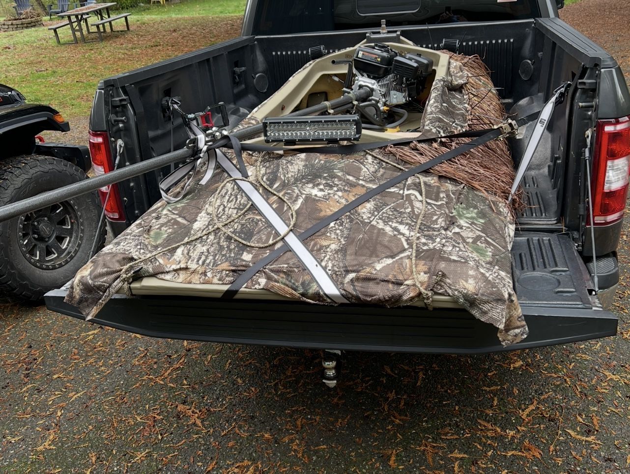 Duck Boat; Beavertail Final Attack Duck Layout Boat