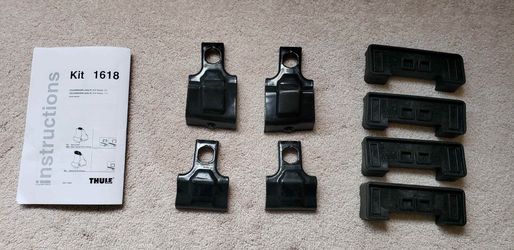 Thule Fit Kit 1618 for Traverse 480R or 480 in excellent condition