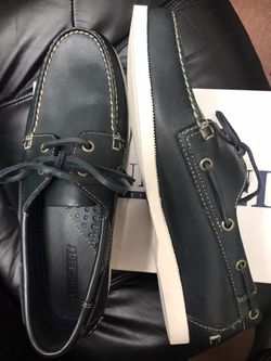 New Men’s LANDS’ END Leather Shoe