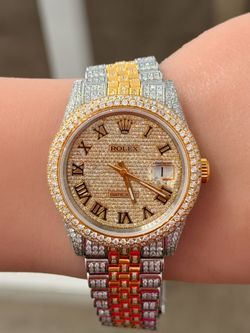 Rolex Preowned 36mm BussDown DateJust  Quickset Model 16233