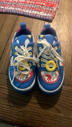Sonic boy shoes size 13