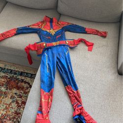 Children’s Size Small Captain Marvel Costume 