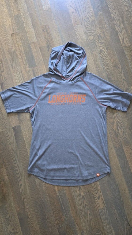 Texas Longhorns Hooded Shirt - Large 