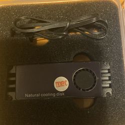 Nvme  heatsink w fan