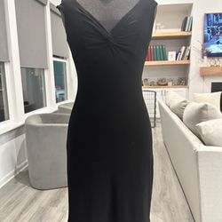 Black Fitted, Stretchy Dress