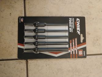 BRAND NEW IN SEALED OEM PACKAGE Chief Professional 5 Piece Pin & Drift Punch Set NEW!