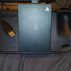 2tb Sony PlayStation branded external hard drive hdd by seagate
