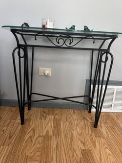 Glass Top Table