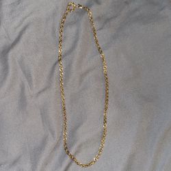 14k Gold 22 inch Rope Chain $600 firm