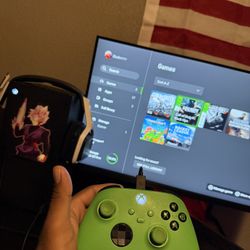 Xbox Series X With Samsung Monitor And Wireless A20 Headset 