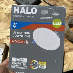 Single 4” Ceiling Light 