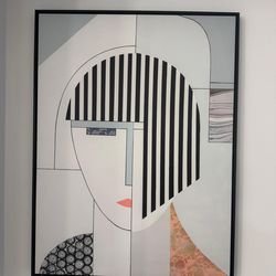 FOR SALE – SET OF 5 MODERN WALL ART PIECES