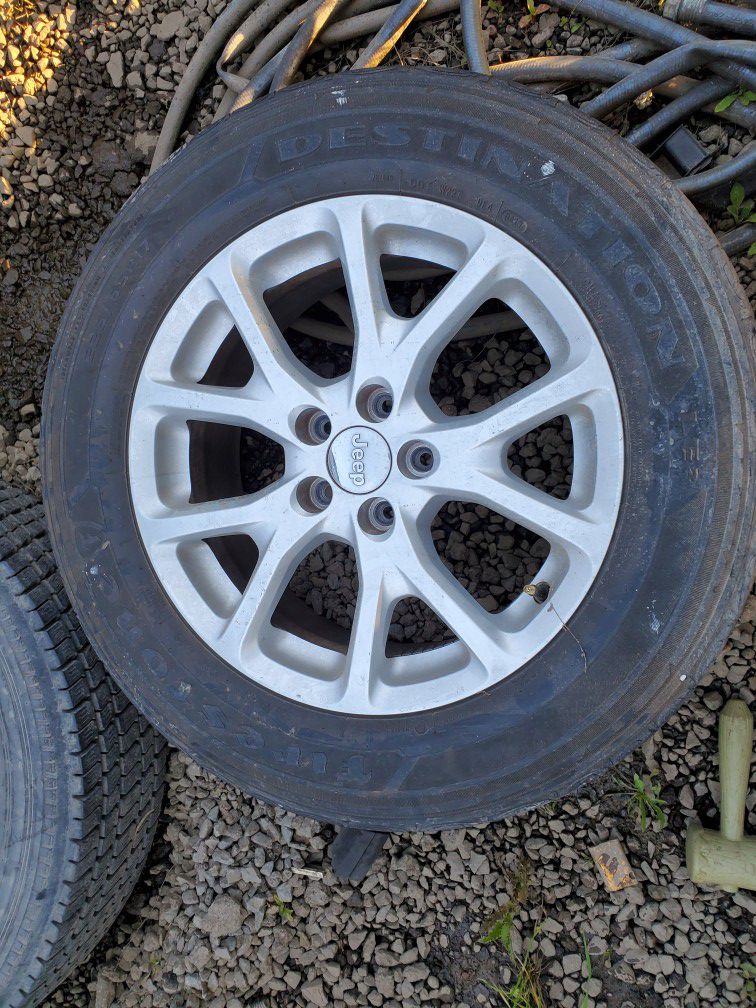 2016 jeep cherokee wheels
