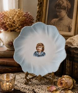 Antique 1900's, German Porcelain Plate