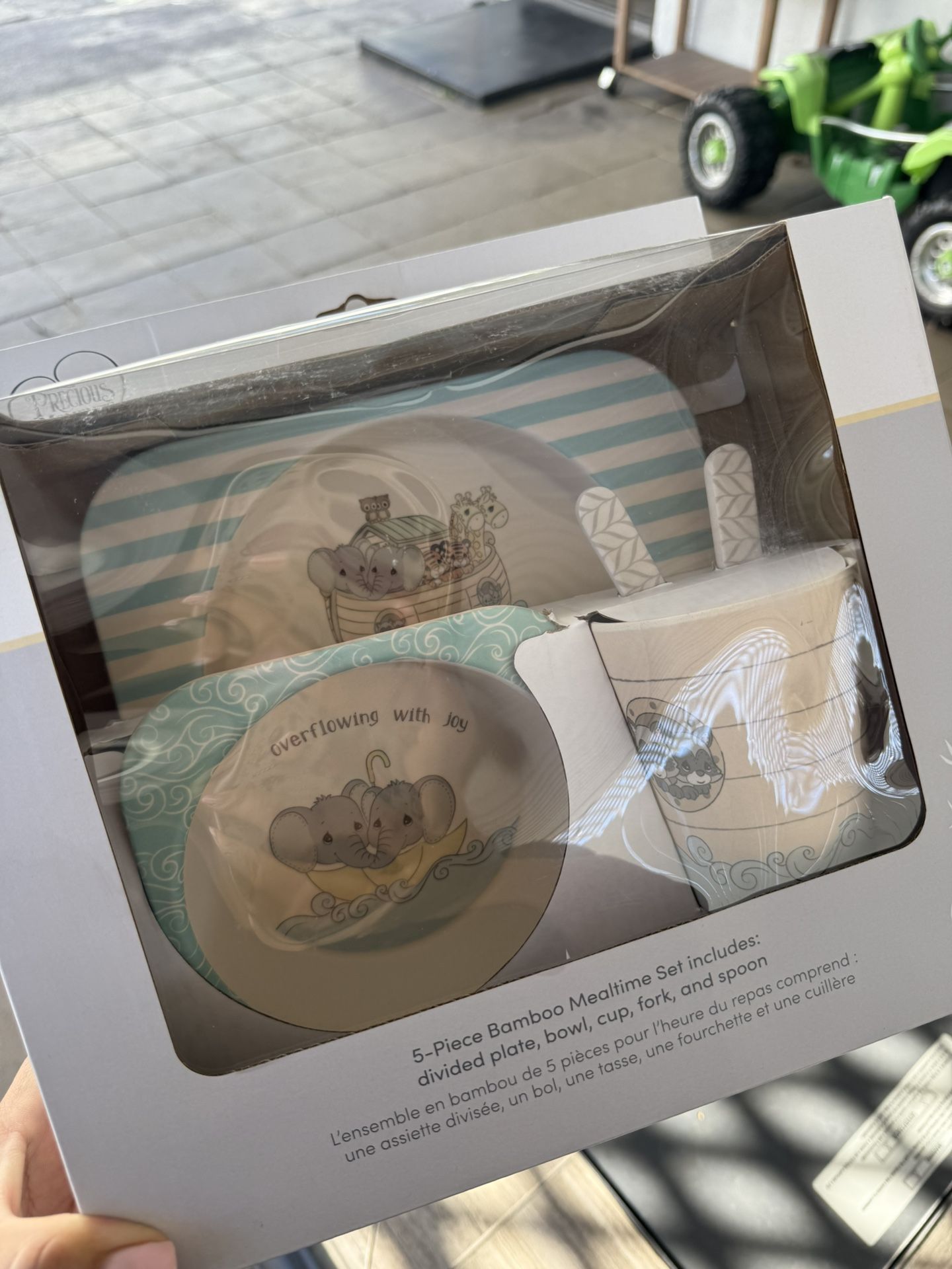 Precious Moments Baby Plate Set Christmas Gift