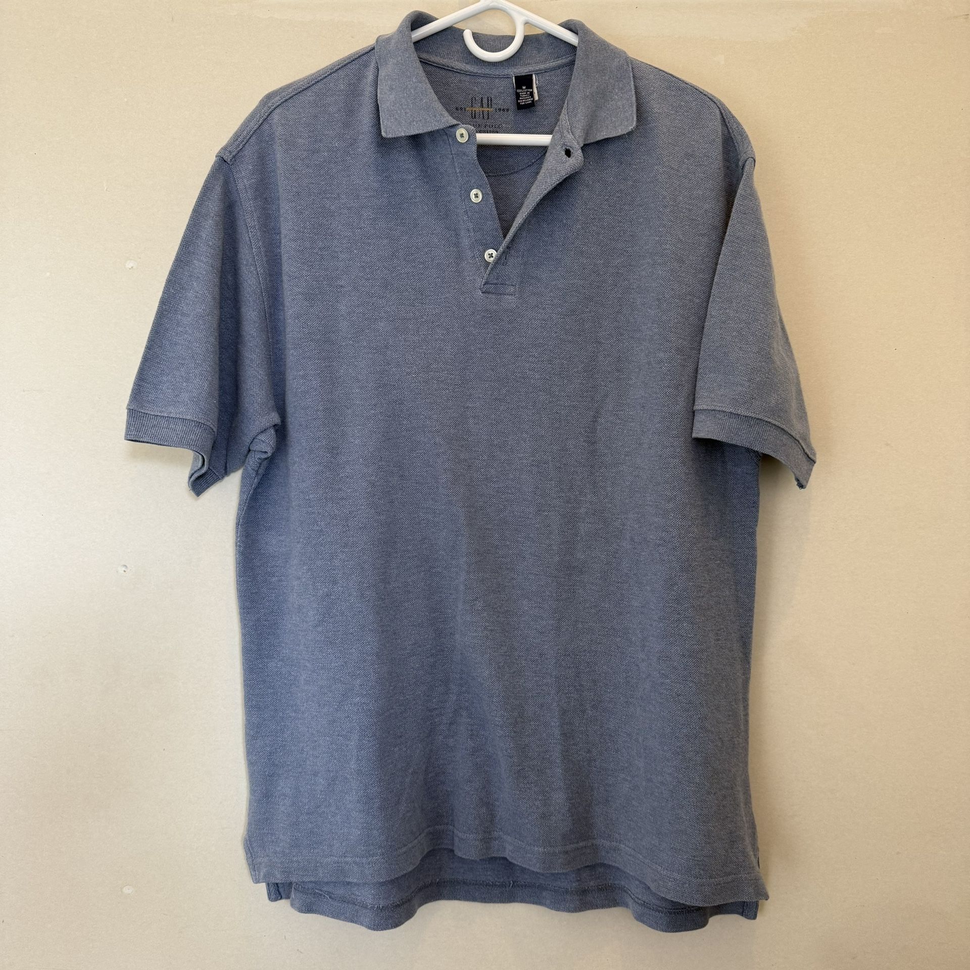 Gap T-Shirt Size M, Blue/Gray, Pre-owned Good Condition