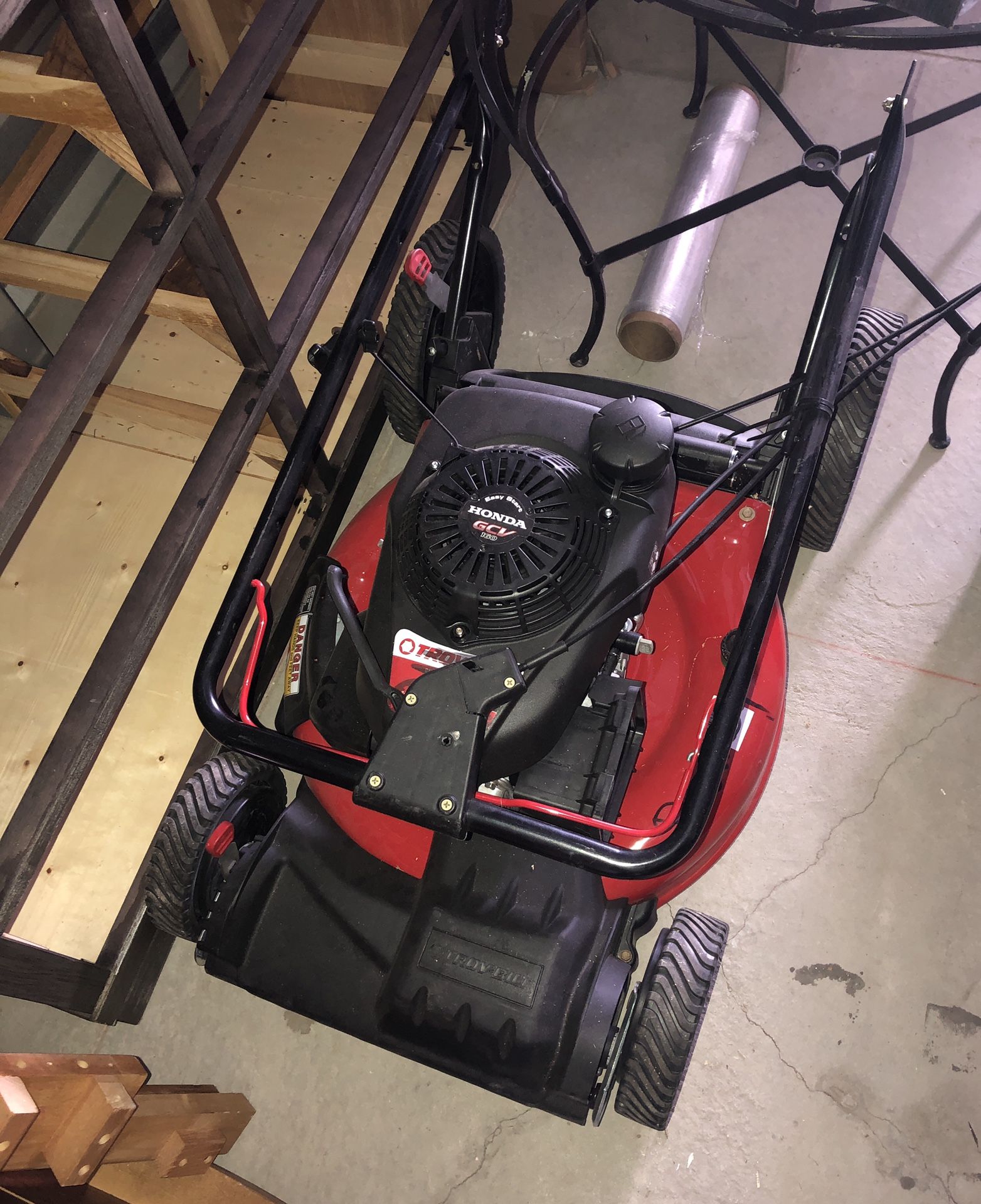 Honda Troy Bilt lawn mower