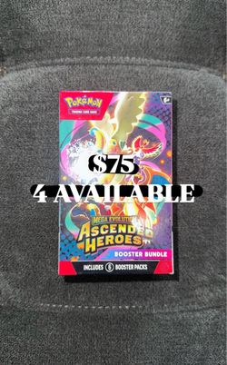 Pokemon Ascended Heroes Booster Bundle