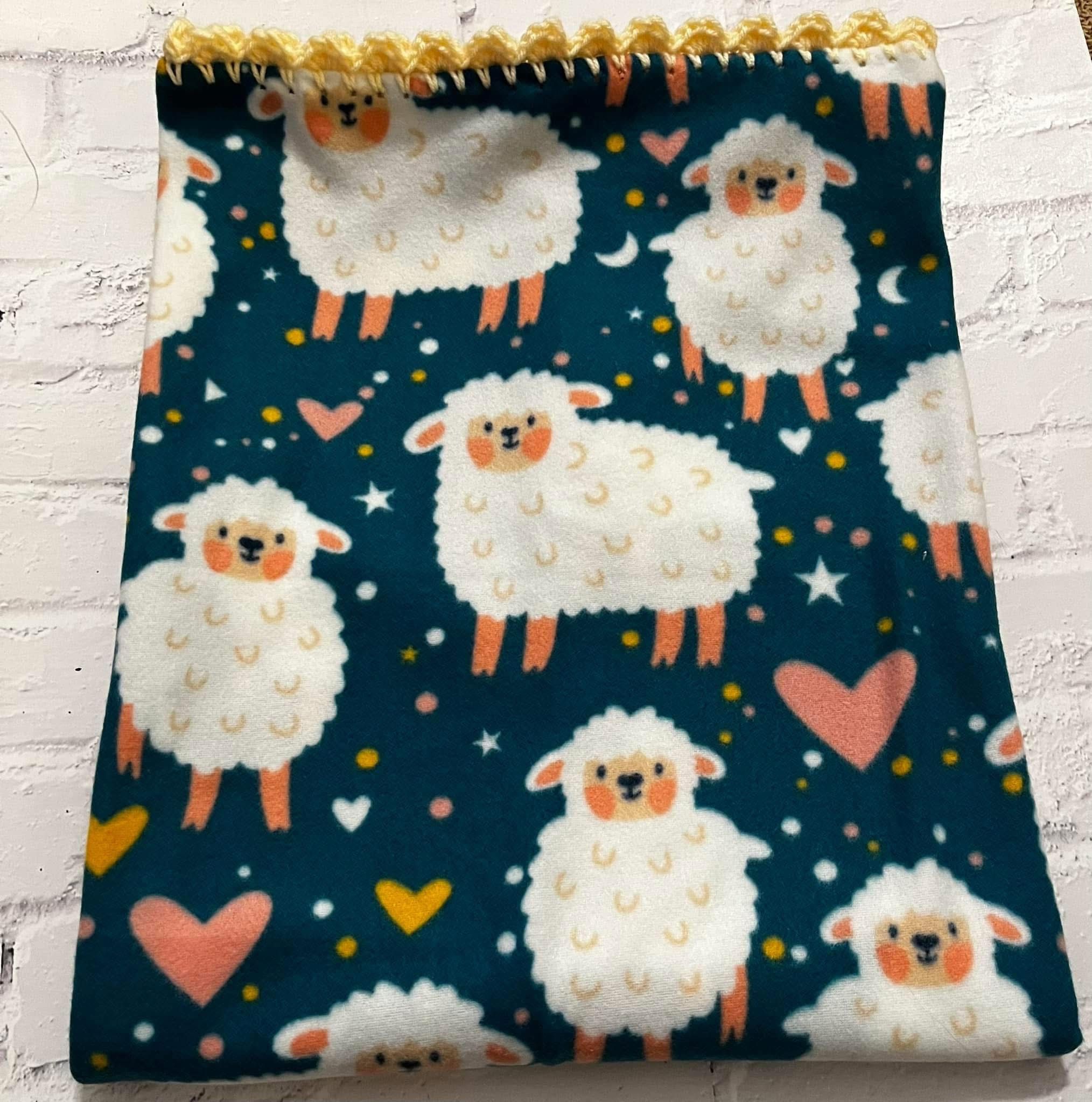 Fleece Lamb Blanket 