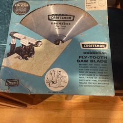Craftsman Saw Blade