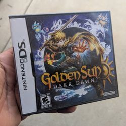 Golden Sun For Nintendo DS New Factory Sealed 